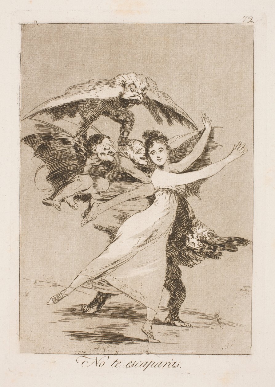 bizden ayrılmayacaksın by Francisco de Goya