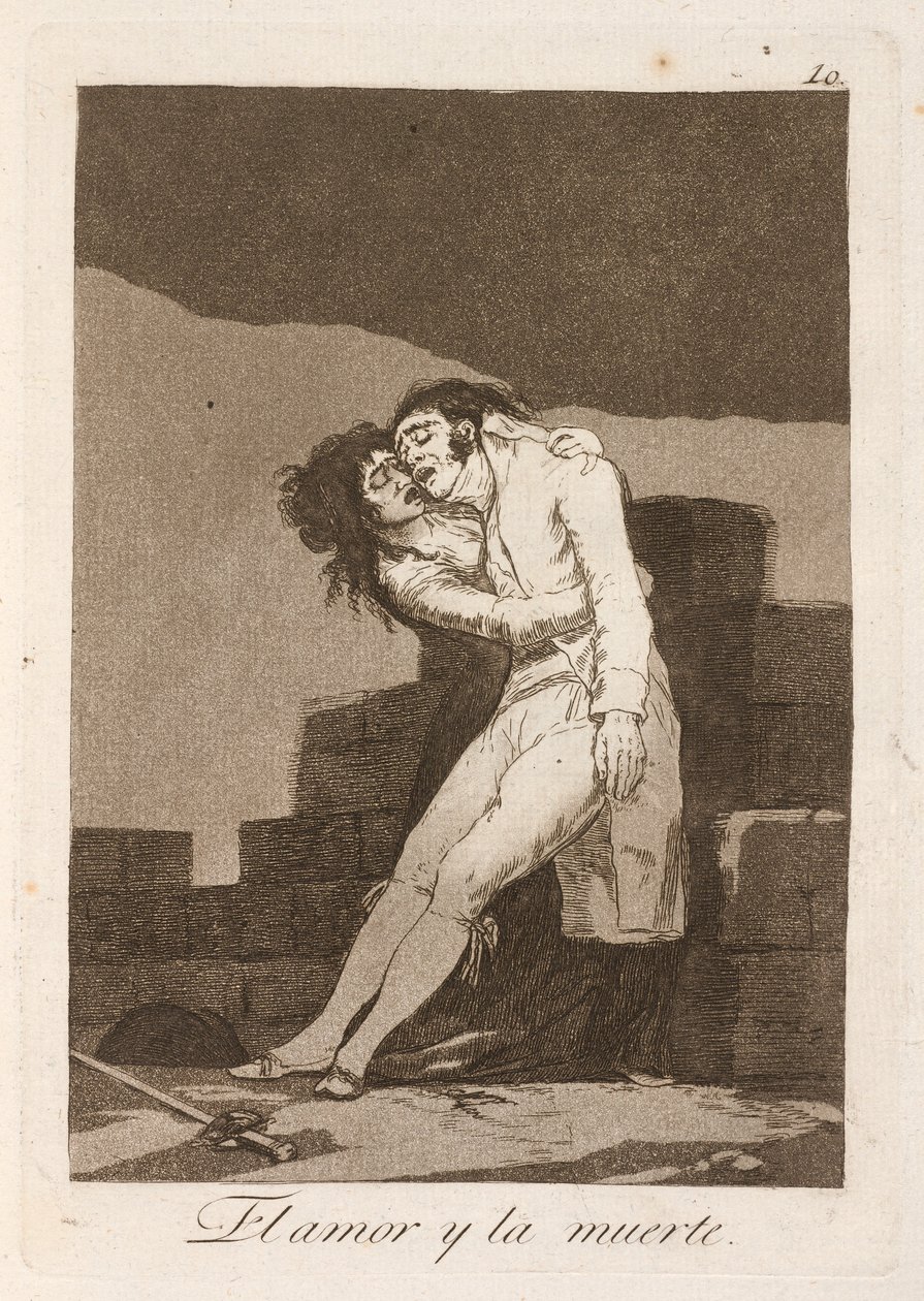 Aşk ve Ölüm by Francisco de Goya