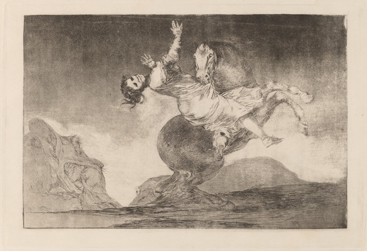 Raptor Atı (Atı Kaçıran) by Francisco de Goya