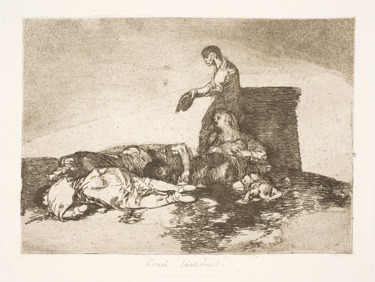 Sefalet! (48) by Francisco de Goya