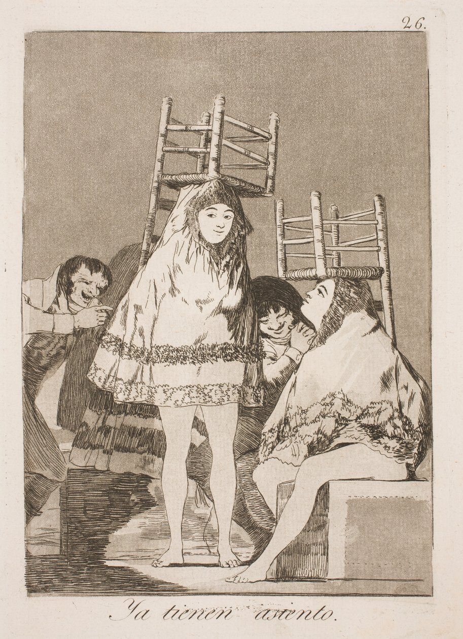 Sonunda yerinde by Francisco de Goya