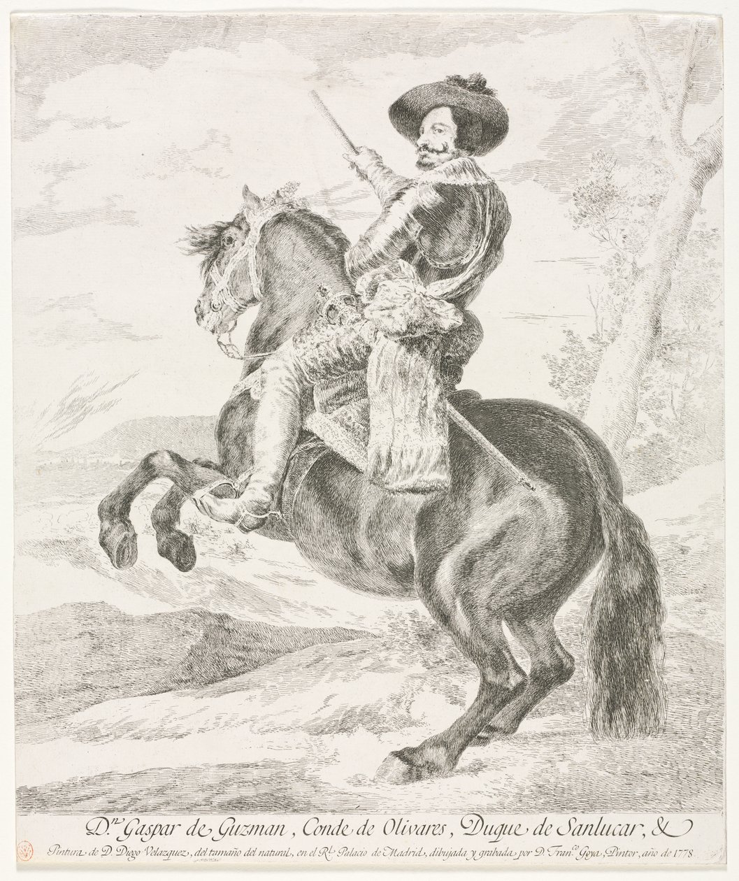 Gaspar de Guzman by Francisco de Goya