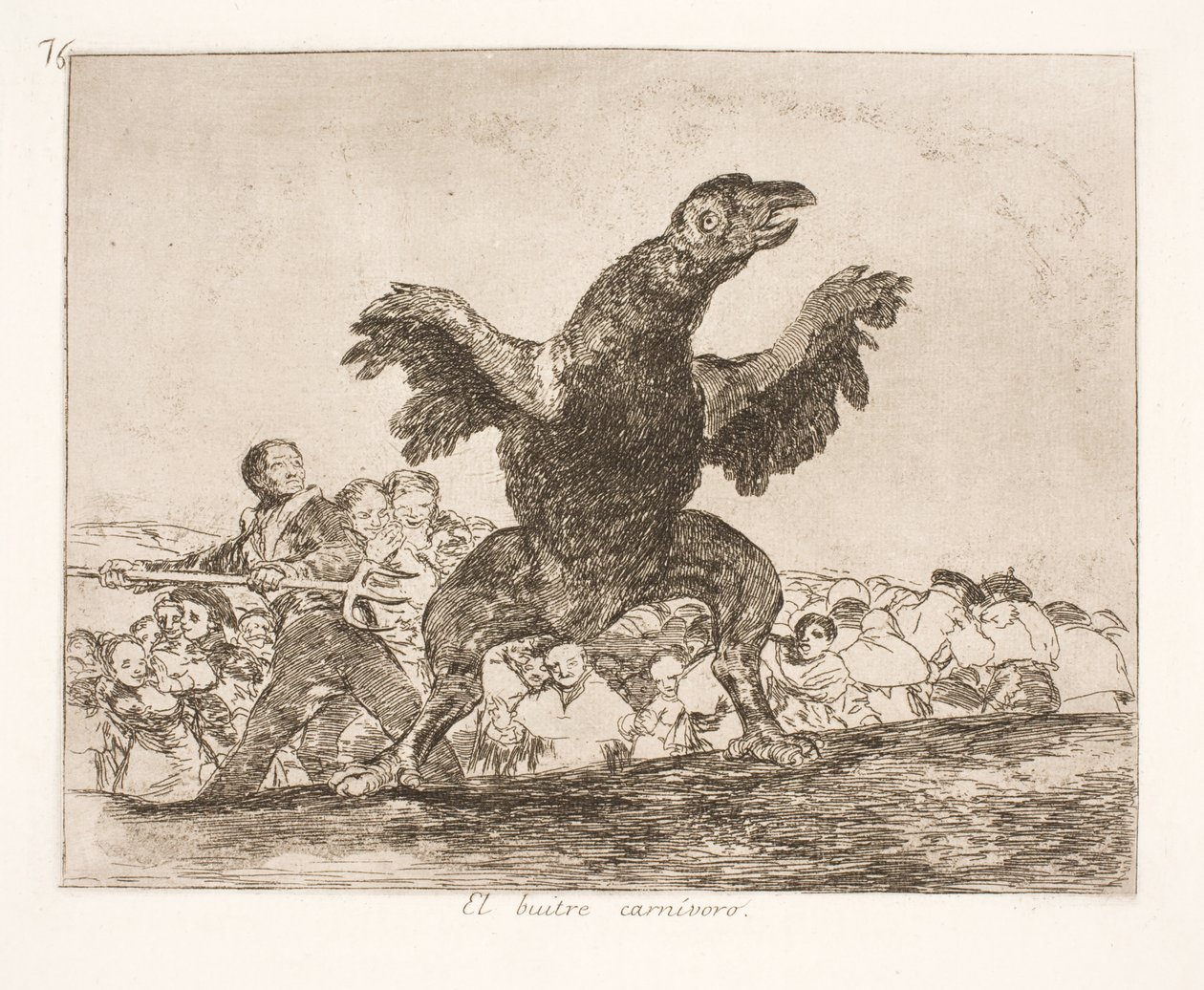 akbabalar (76) by Francisco de Goya