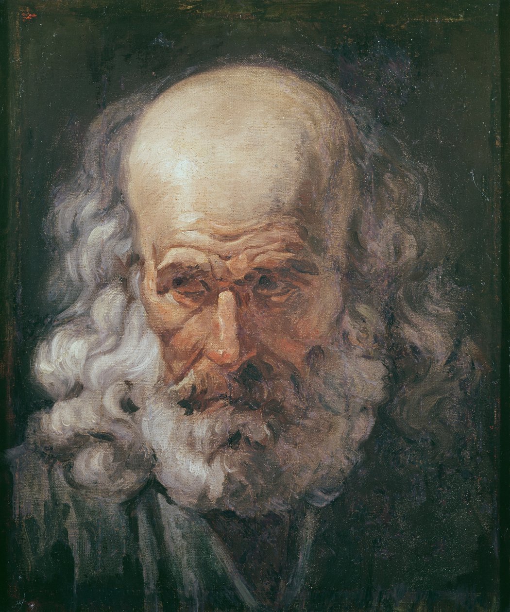 Bir Filozofun Başı, c.1810 by Francisco de Goya