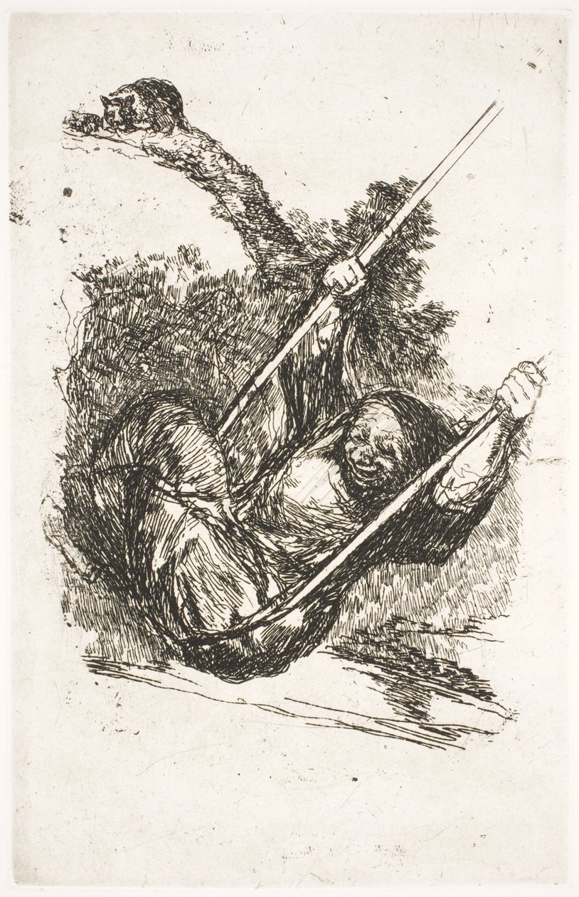 salıncakta cadı by Francisco de Goya