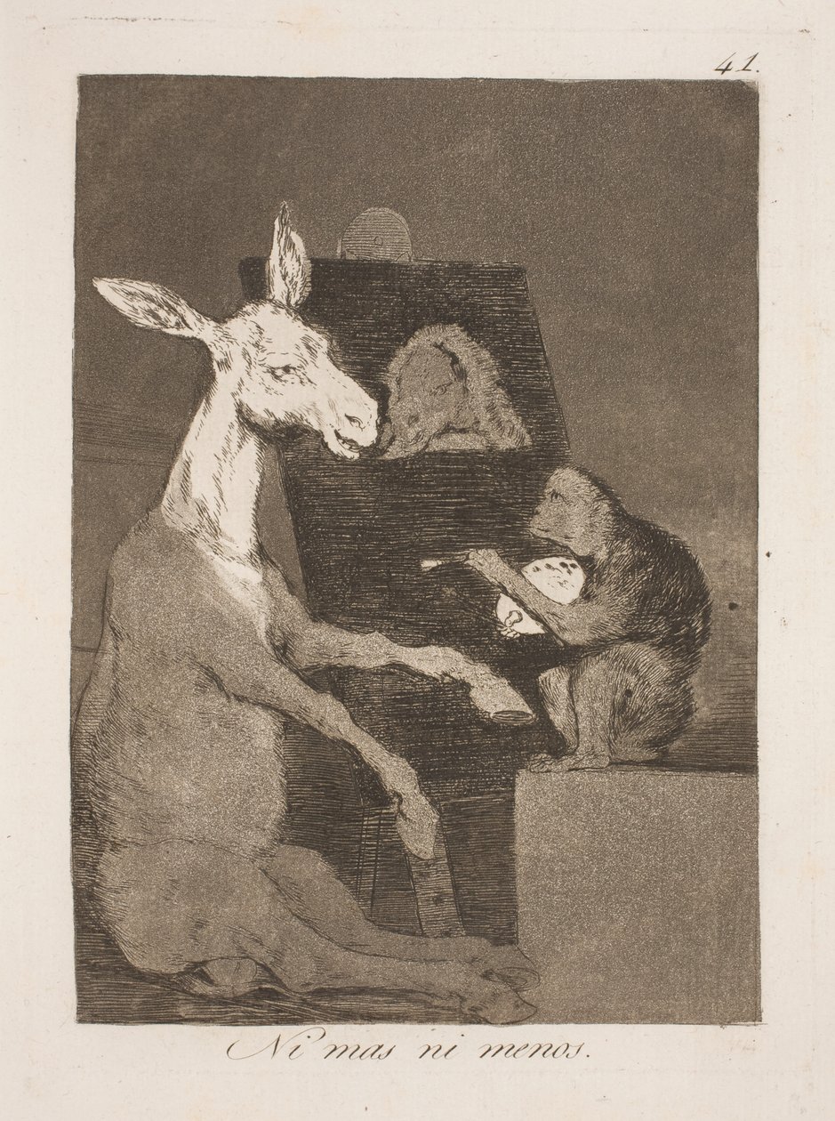 Ne fazla ne eksik by Francisco de Goya