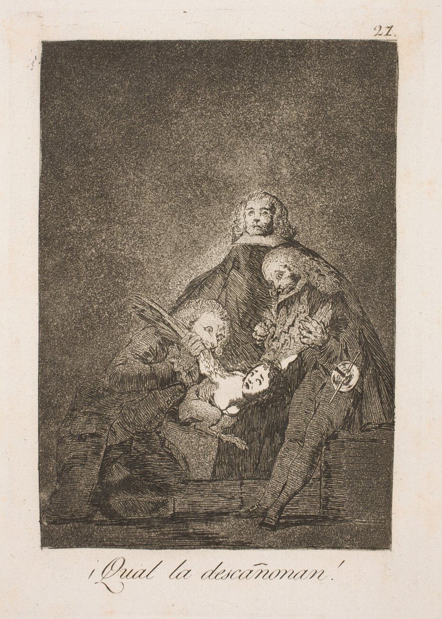 onu nereden seçtiler by Francisco de Goya