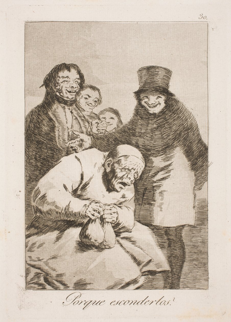 Neden kurtarsınlar? by Francisco de Goya