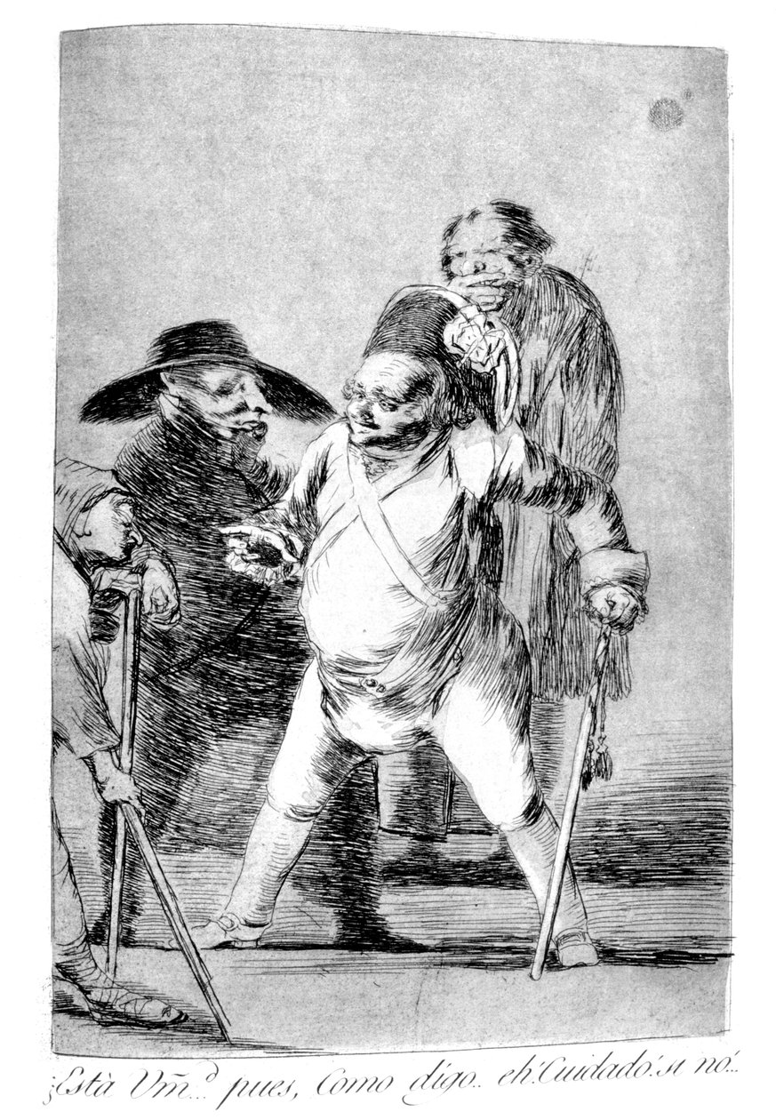 Ekselansları bu mu, 1799 by Francisco de Goya