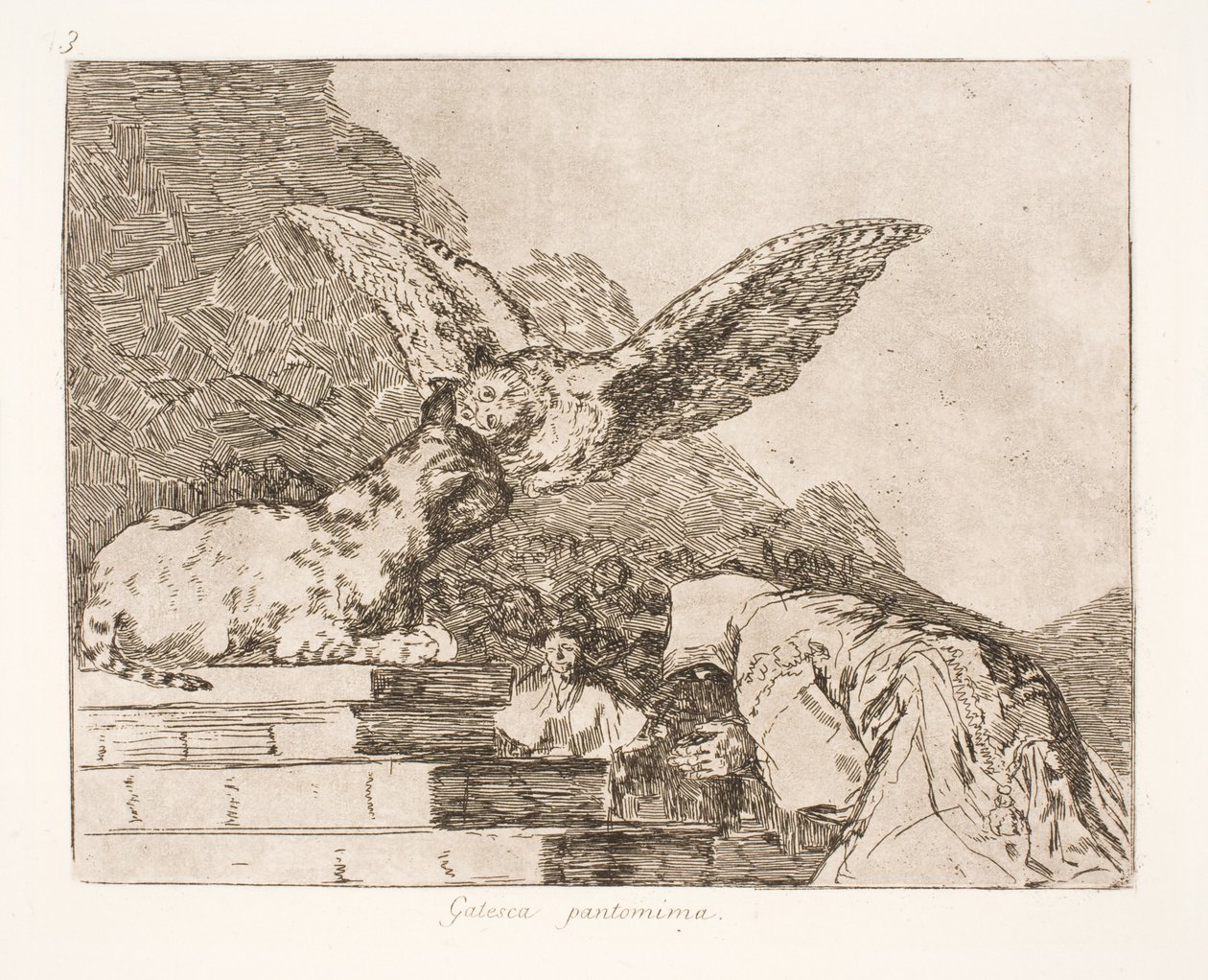 Kedi Pandomin (73) by Francisco de Goya