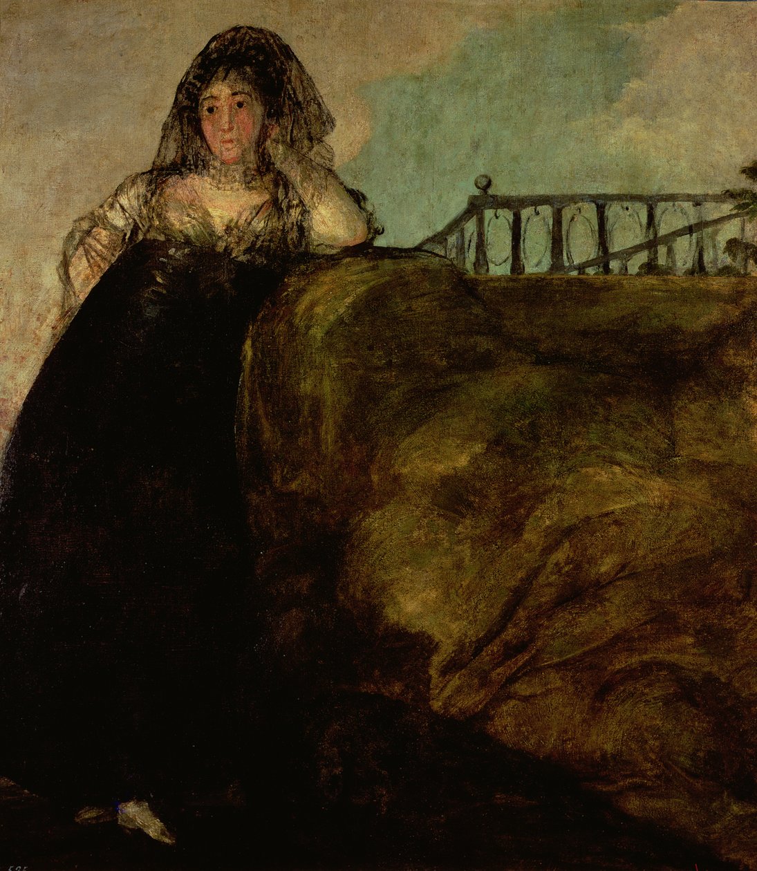 Leocadia Zorilla, Sanatçının Kahyası, 1821 dolayları by Francisco de Goya