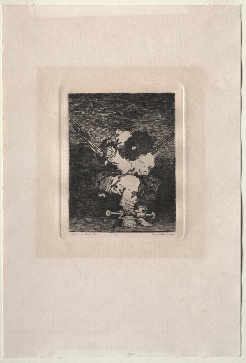 küçük mahkum by Francisco de Goya