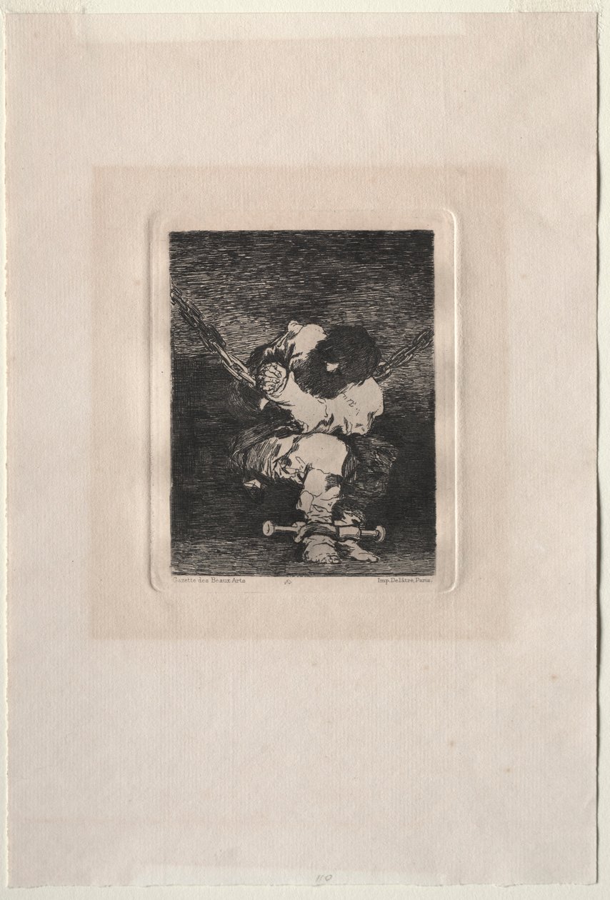 Küçük Tutsak, 1867. by Francisco de Goya