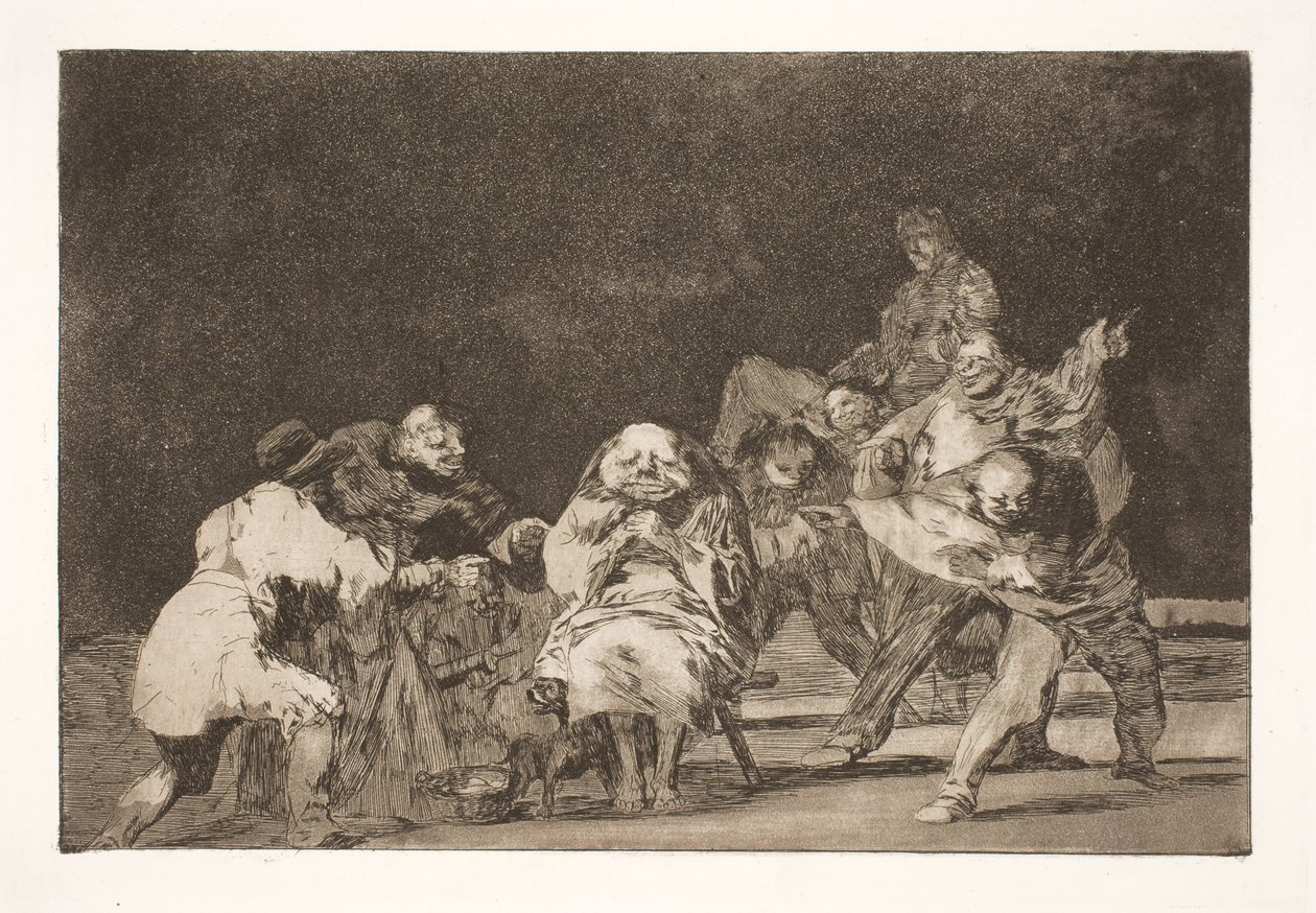 Sadakat (Seni sevmeyen geko aracılığıyla seni karalar) by Francisco de Goya
