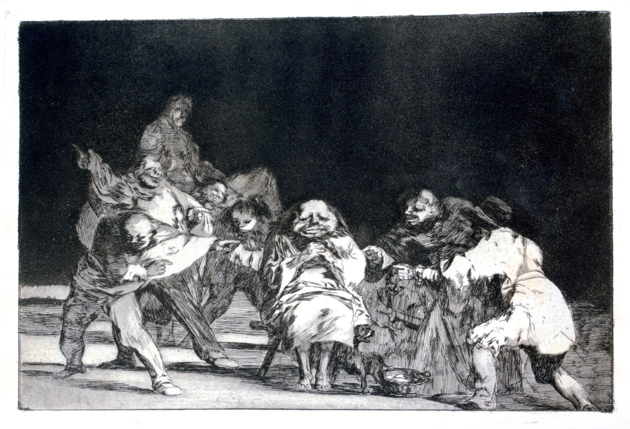 Sadakat, 1819-1823 by Francisco de Goya