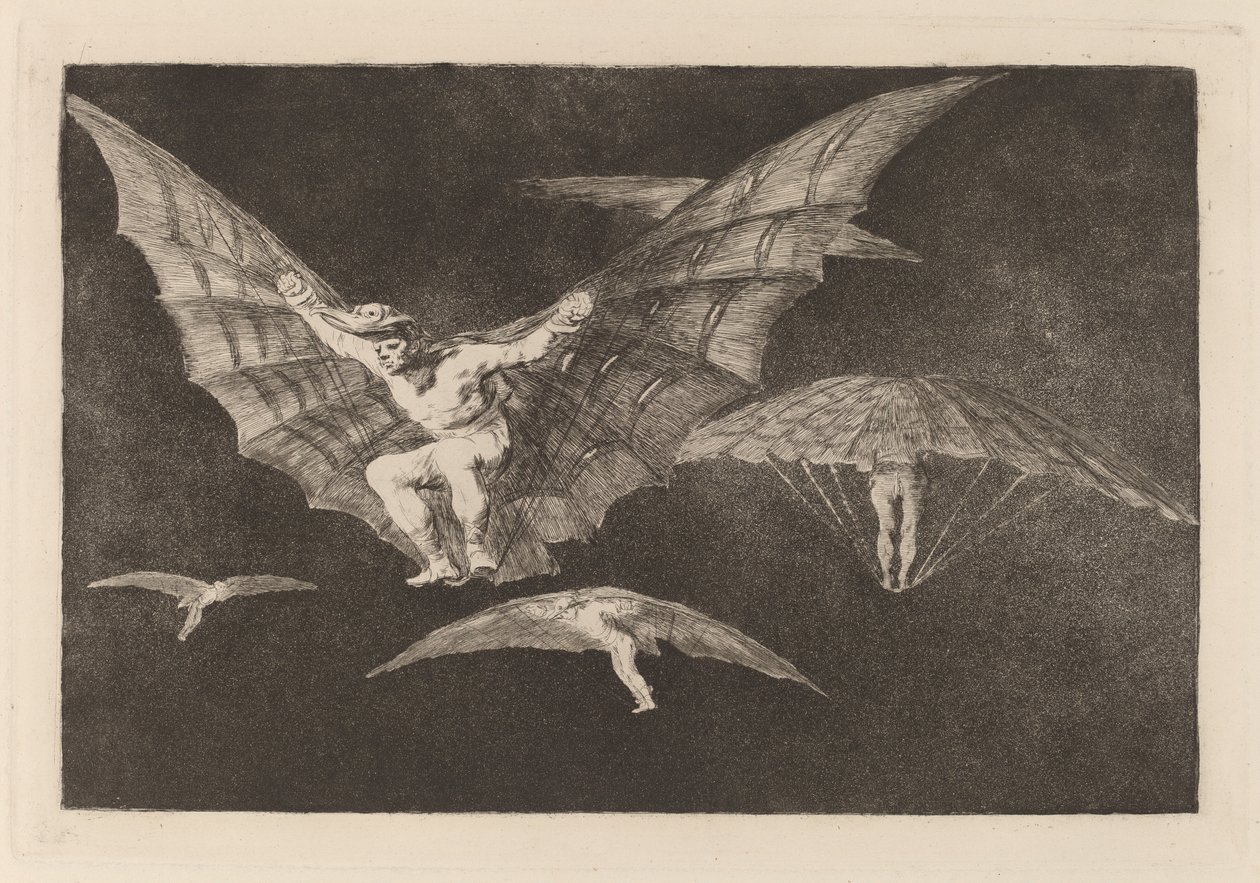 Modo de volar (Uçmanın Bir Yolu) by Francisco de Goya