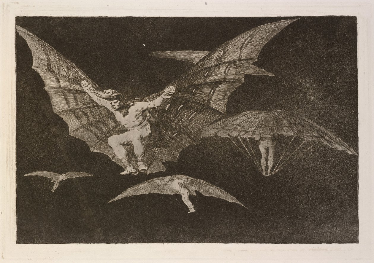 Modo de volar (Uçmanın Bir Yolu) by Francisco de Goya