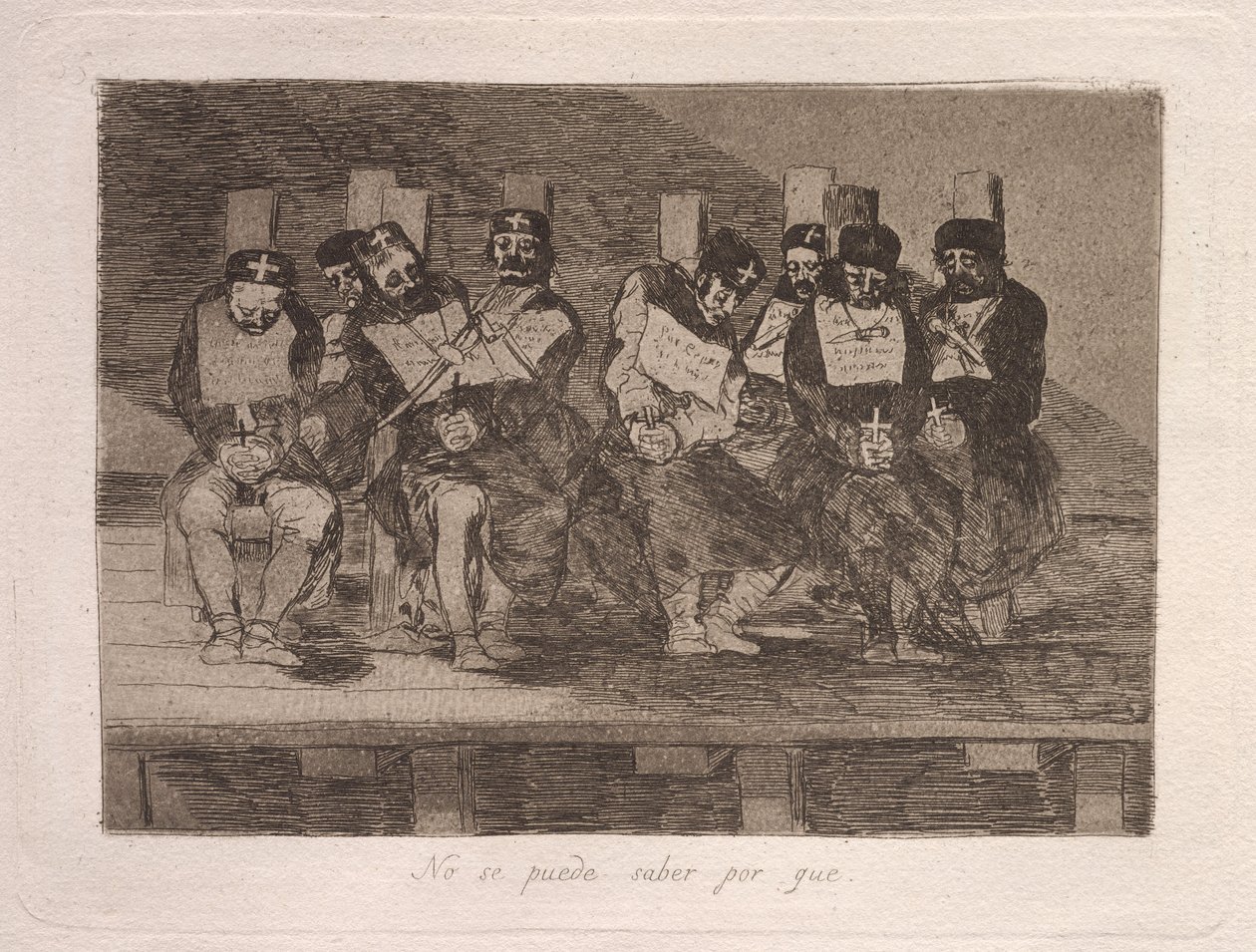 Nedenini söyleyemem (Biri Nedenini Söyleyemez) by Francisco de Goya