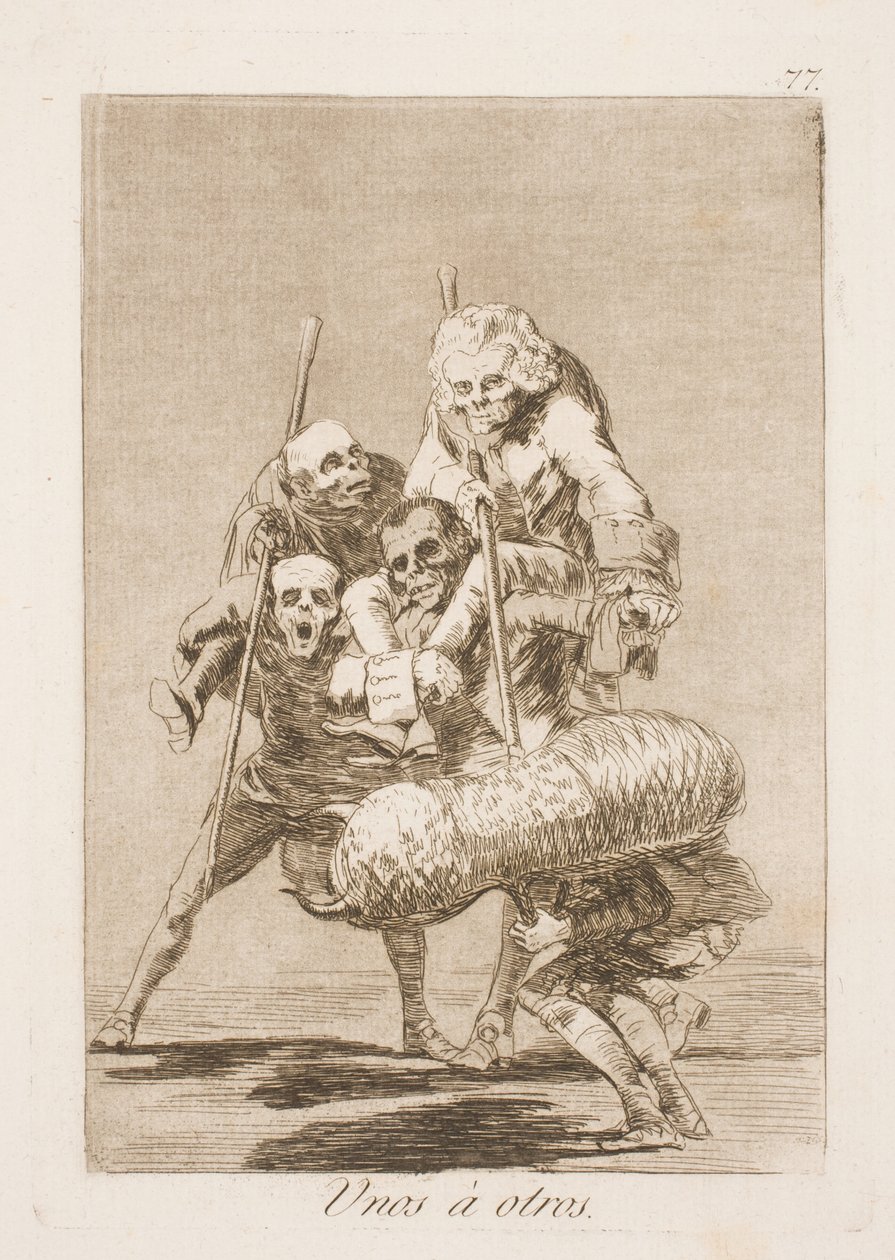 Şimdi onların sırası by Francisco de Goya