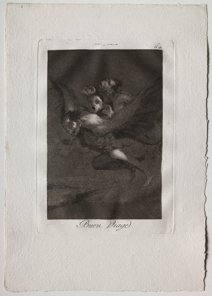 Seksen Kapris: İyi Yolculuklar by Francisco de Goya