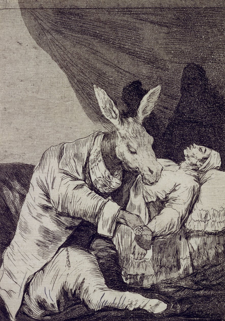 40 numaralı Capricho hangi hastalıktan ölecek by Francisco de Goya