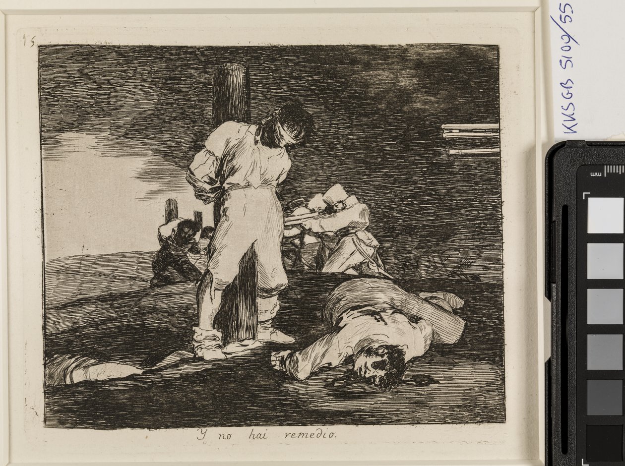Ve yapacak başka bir şey yok (15) by Francisco de Goya
