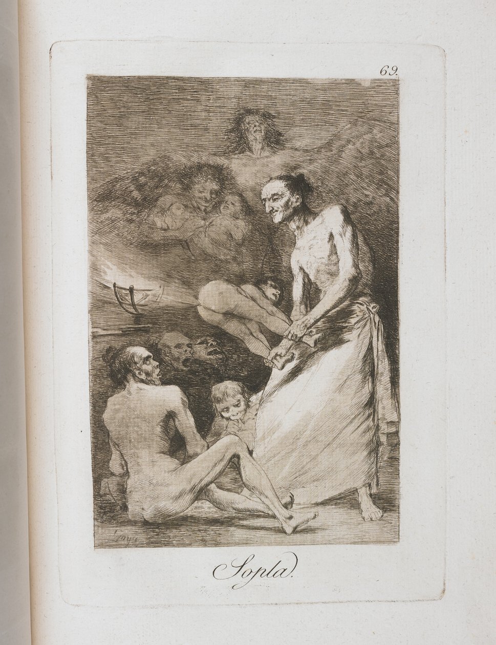 Los Caprichos'tan Plaka, 1797-1798 by Francisco de Goya