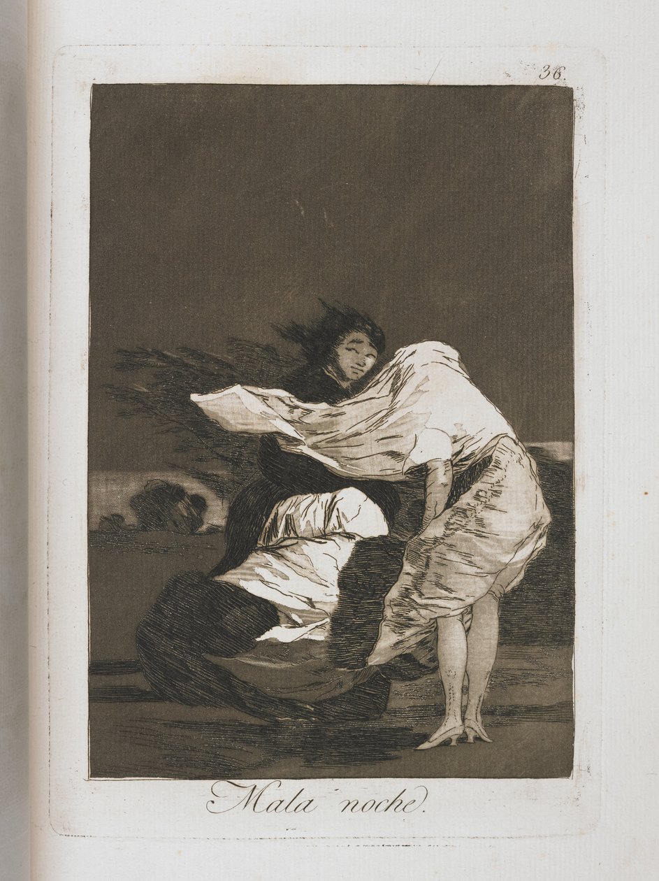 Los Caprichos'tan Plaka, 1797-1798 by Francisco de Goya