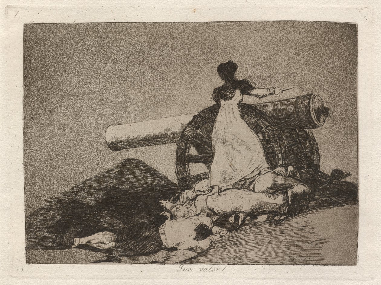 Cesaret! (Ne Cesaret!) by Francisco de Goya