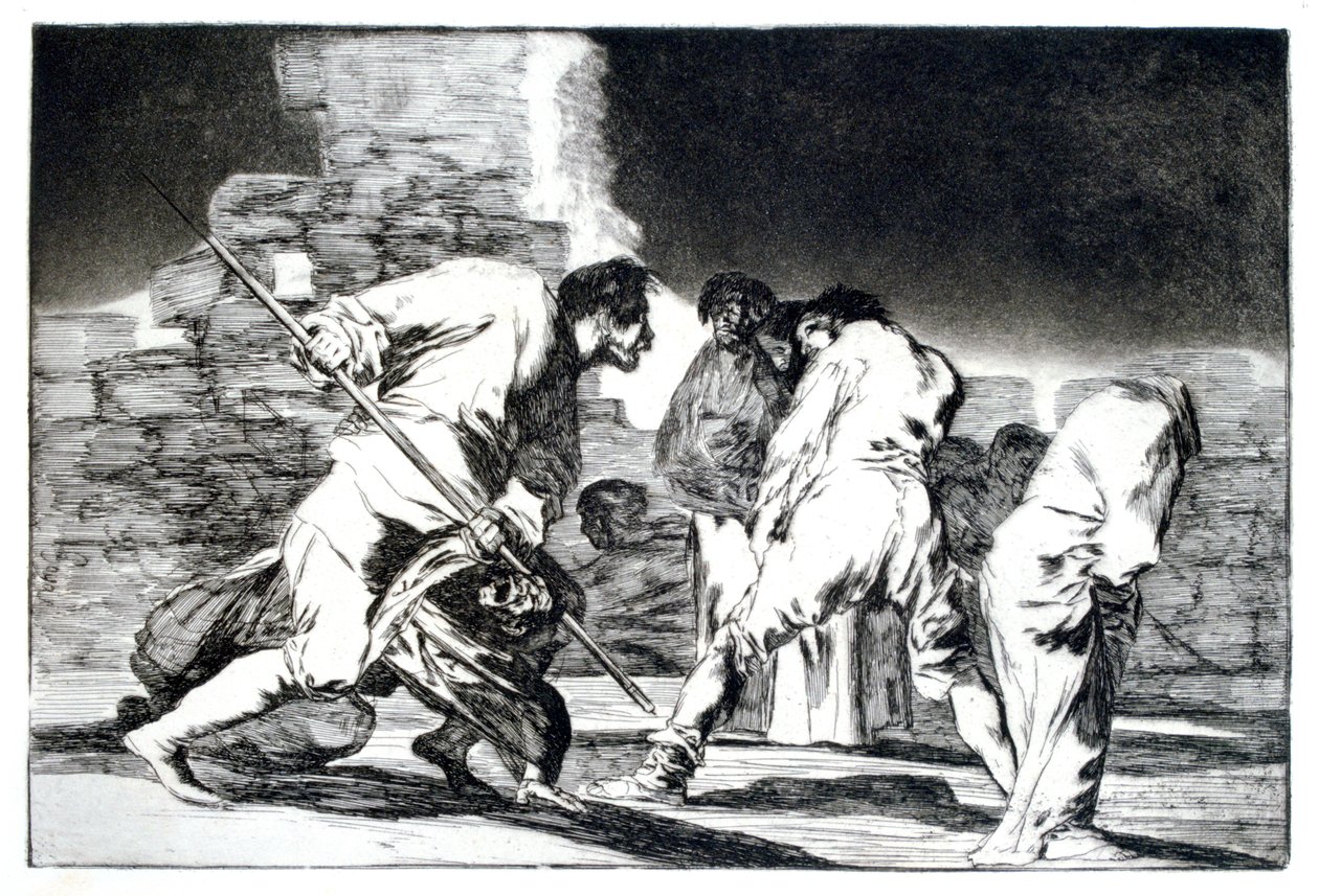 Öfke Bilmecesi, 1819-1823 by Francisco de Goya