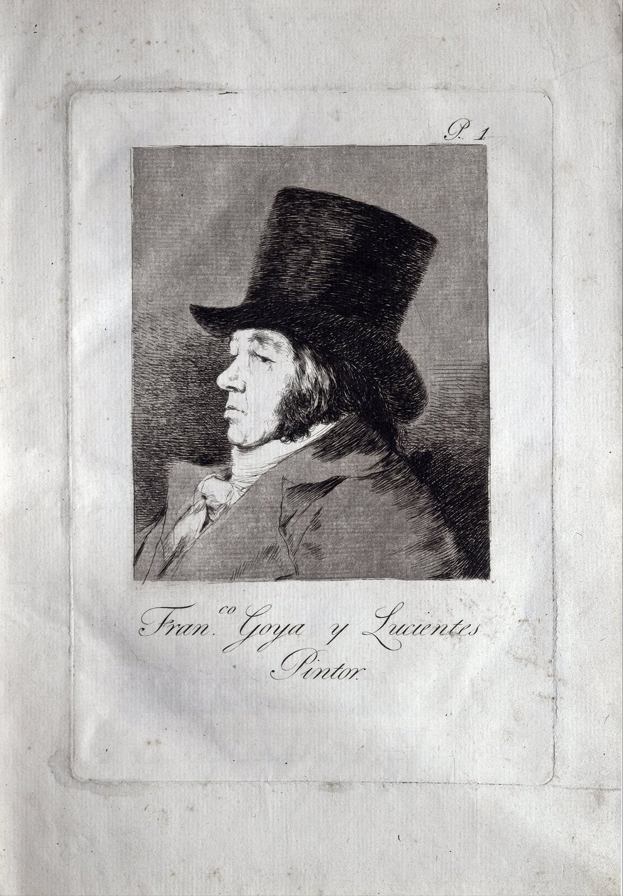 Otoportre, 1799 by Francisco de Goya