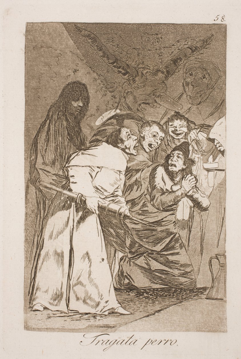 Köpeğini al! by Francisco de Goya