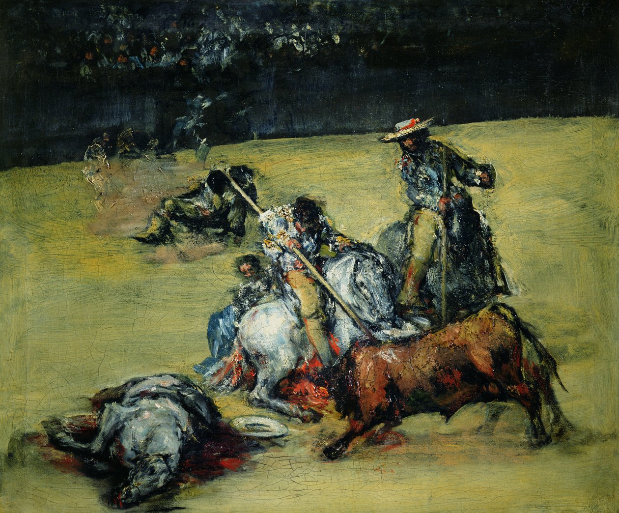 Boğa Güreşi, c.1825 by Francisco de Goya