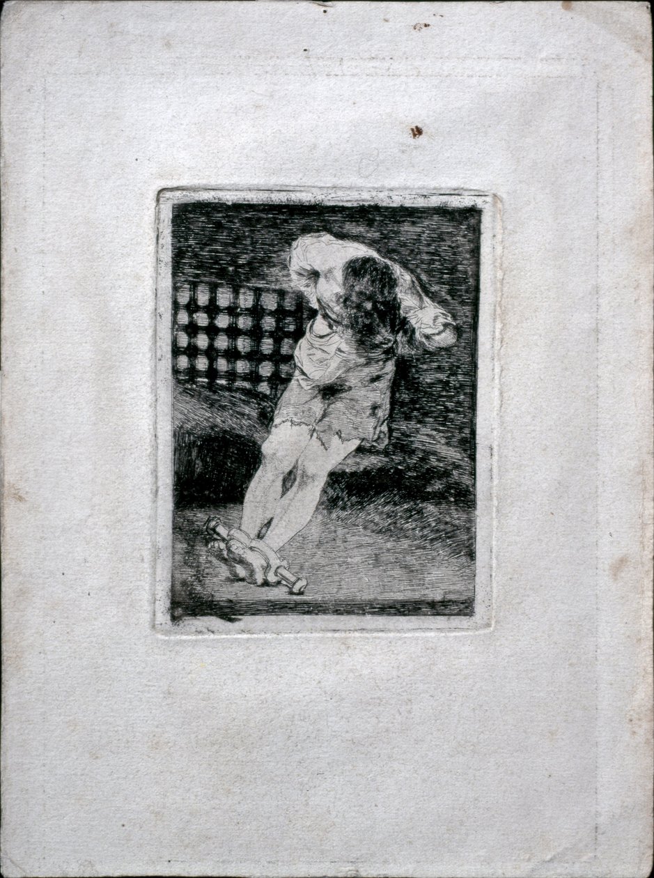 Suçlunun Velayeti İşkence Gerektirmez, c. 1810 by Francisco de Goya
