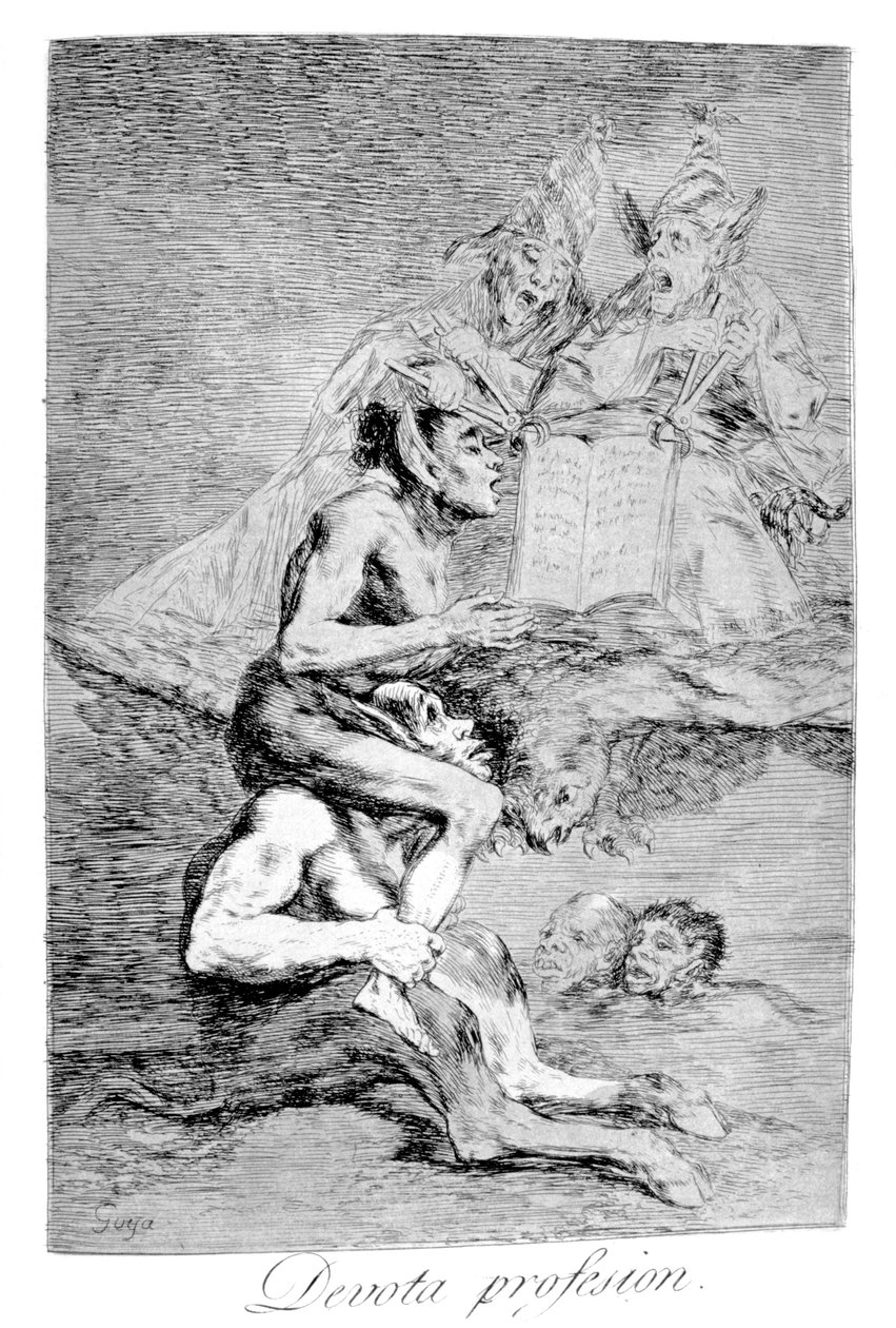 Dindar Meslek, 1799 by Francisco de Goya