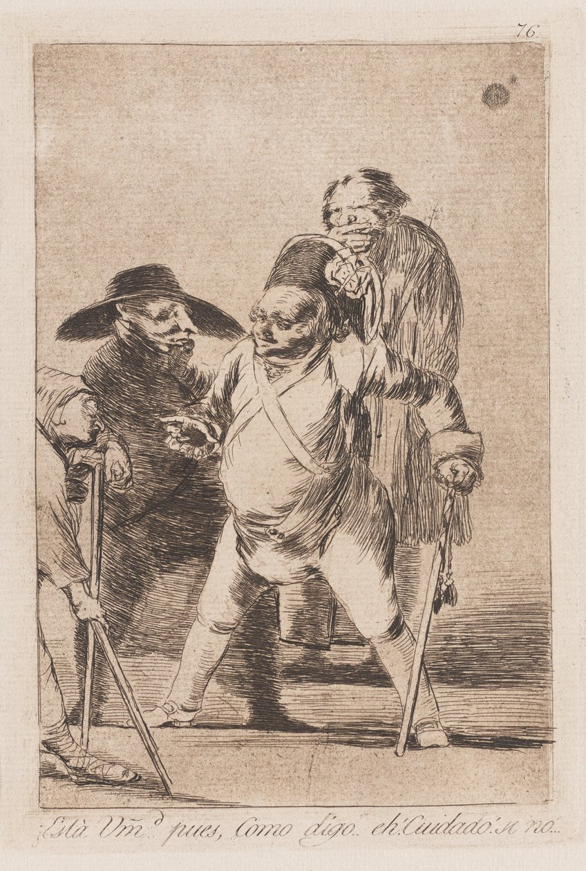 Komuta Alışkanlığı, 18. yüzyılın sonları ve 19. yüzyılın başlarında yüzyıl (baskı) by Francisco de Goya