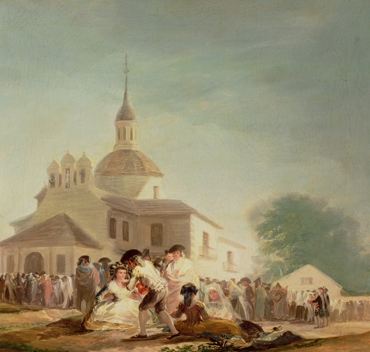 San Isidro İnziva Yeri, Madrid, 1788 by Francisco de Goya