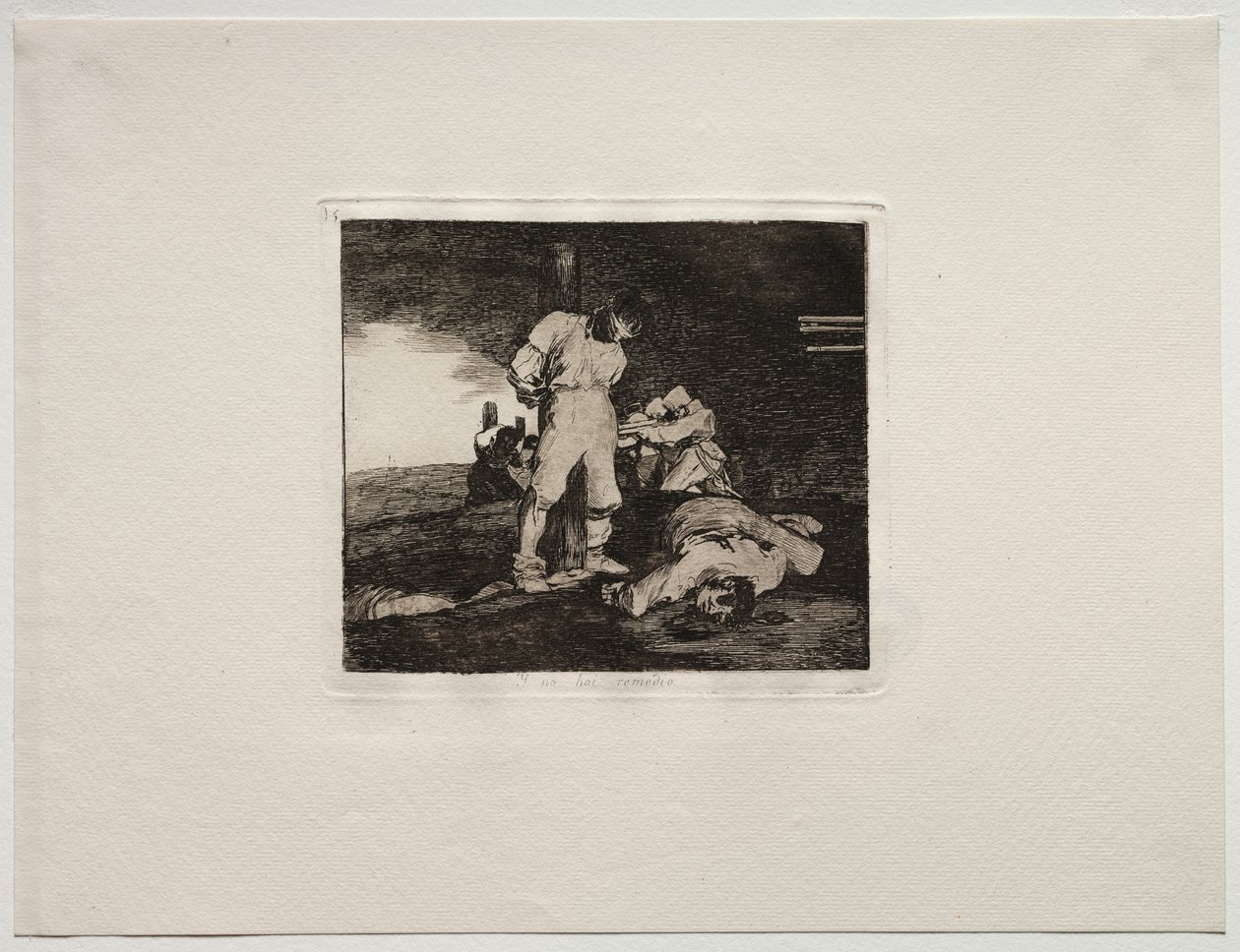 Savaşın Korkuları: Ve Bunun İçin Yardım Yok by Francisco de Goya