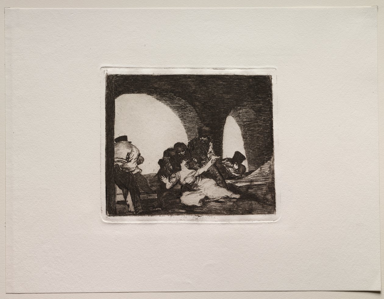 Savaşın Korkuları: Acı Mevcut by Francisco de Goya