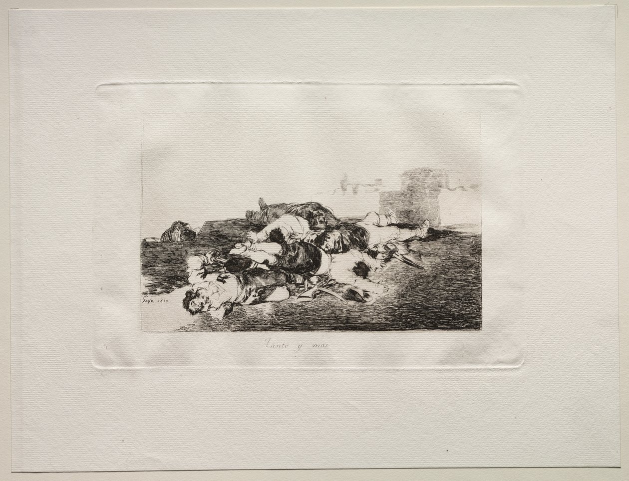 Savaşın Korkuları: Daha da Kötüsü by Francisco de Goya