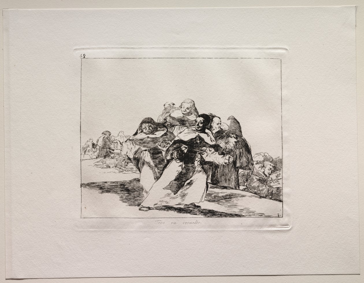 Savaşın Korkuları: Her Şey Sarsılıyor by Francisco de Goya