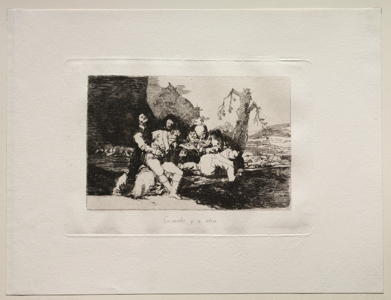 The Horrors of War: Onları İyi ve Bir Sonrakine Getirin. by Francisco de Goya