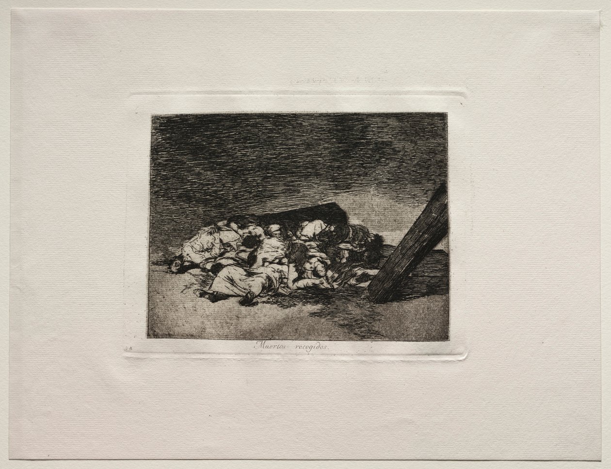 Savaşın Korkuları: Ölülerin Hasadı. by Francisco de Goya