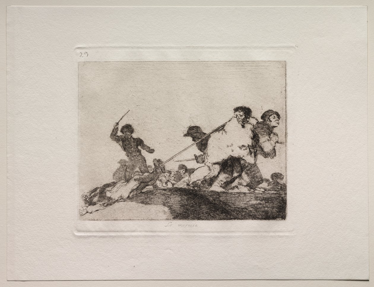 Savaşın Korkuları: O Bunu Hak Etti by Francisco de Goya