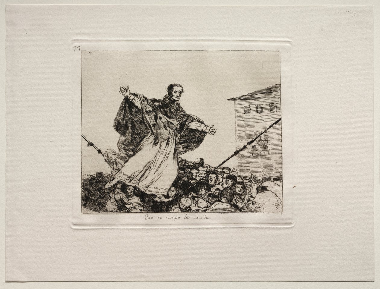 Savaşın Korkuları: Kordon Kırılsın by Francisco de Goya