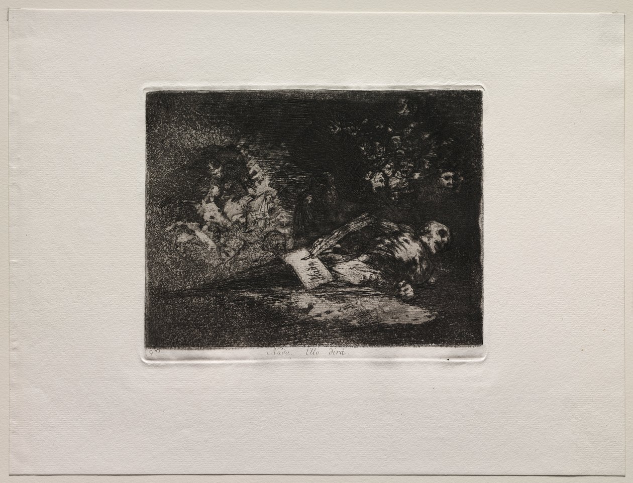 Savaşın Korkuları: Hiçbir şey. Olay Anlatacak by Francisco de Goya
