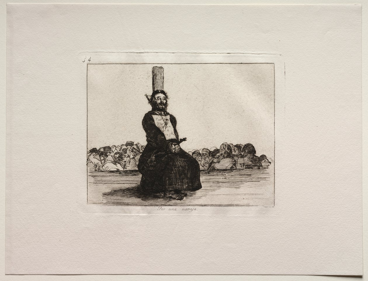 Savaşın Dehşetleri: Bir Bıçak Hesabında by Francisco de Goya