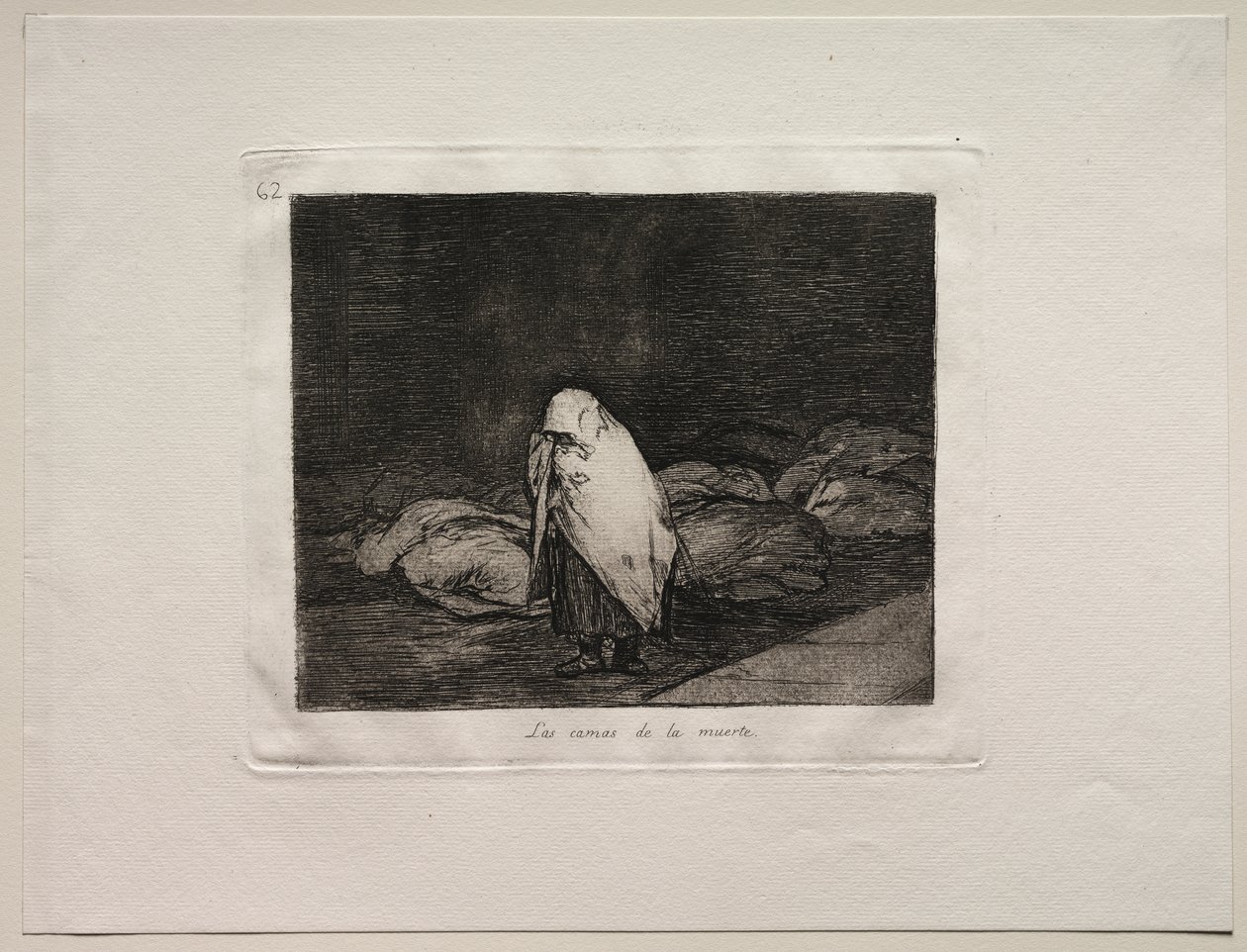 Savaşın Korkuları: Ölüm Yatakları by Francisco de Goya