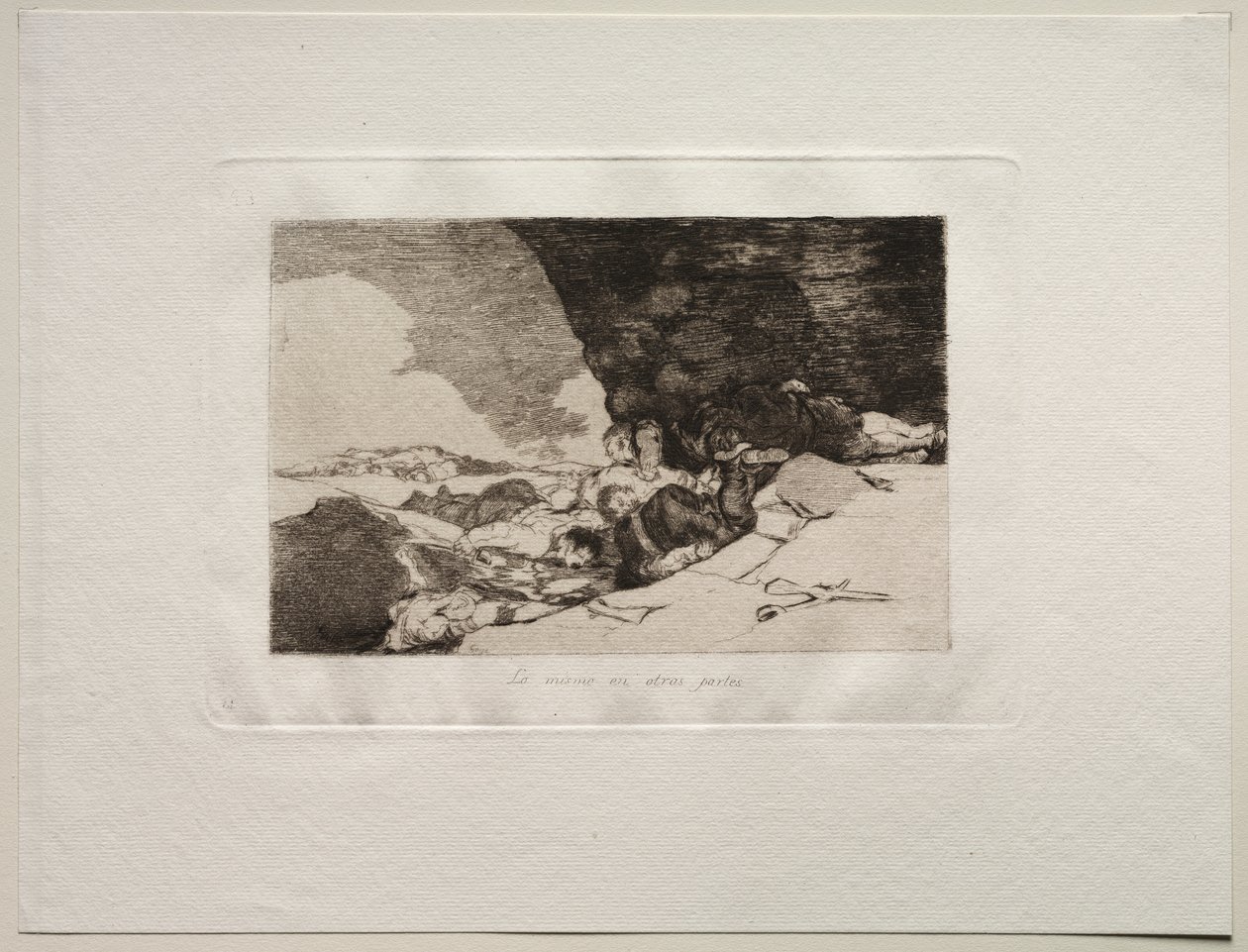 Savaşın Korkuları: Her Yerde Aynısı by Francisco de Goya