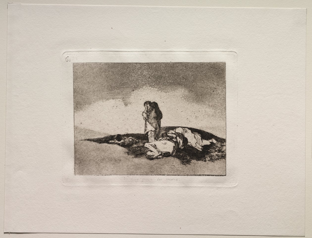 Savaşın Korkuları: Onlara Yardım Edecek Kimse Yok by Francisco de Goya